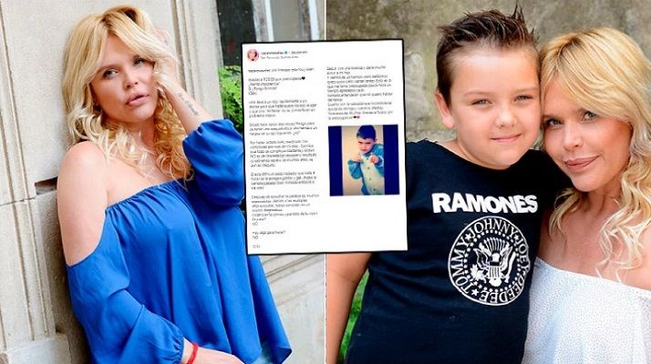 Nazarena Vélez angustiada por la salud de Thiago: "Tiene pérdida de la visión"