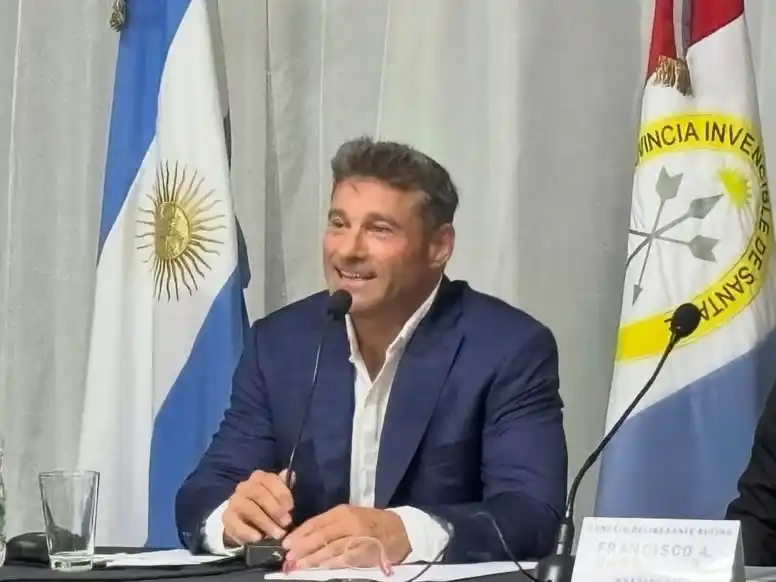 El intendente de Rufino anunció que el Municipio cancelará deudas pendientes. Foto: Gentileza.