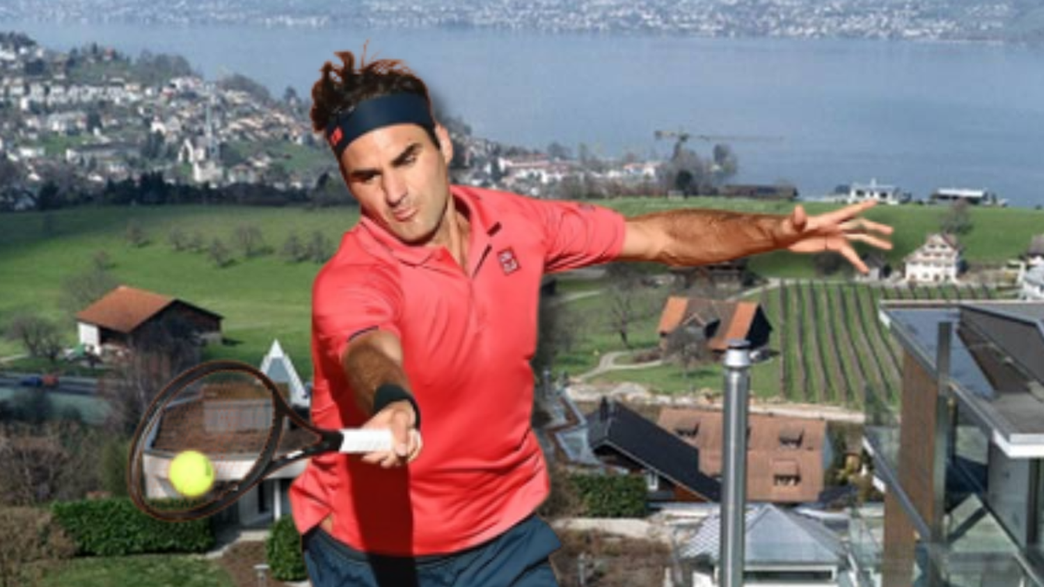 Esta es la lujosa mansión de Roger Federer en Los Alpes