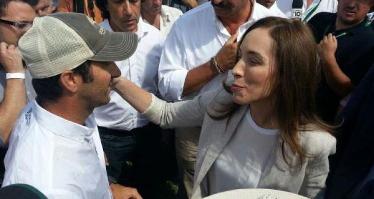 La Gobernadora Vidal llega a San Pedro