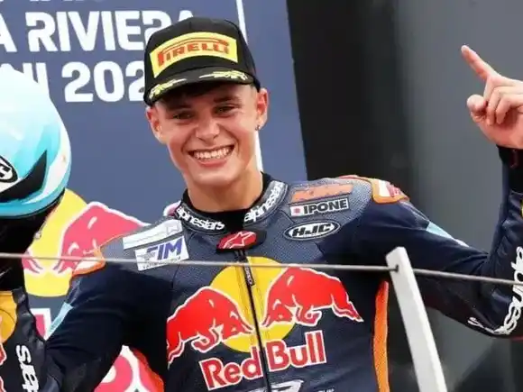 Valentín Perrone hizo historia: primer podio en Moto3 en el mítico circuito de Assen