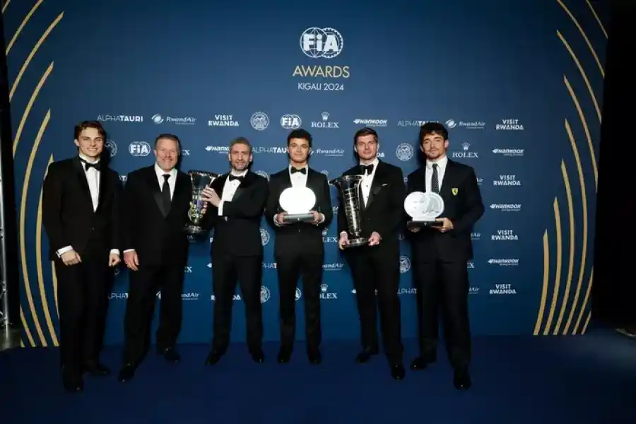 Así fue la Gala de la FIA 2024: los campeones premiados