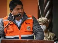 Viceministerio de Defensa Civil de Bolivia, Juan Carlos Calvimontes.