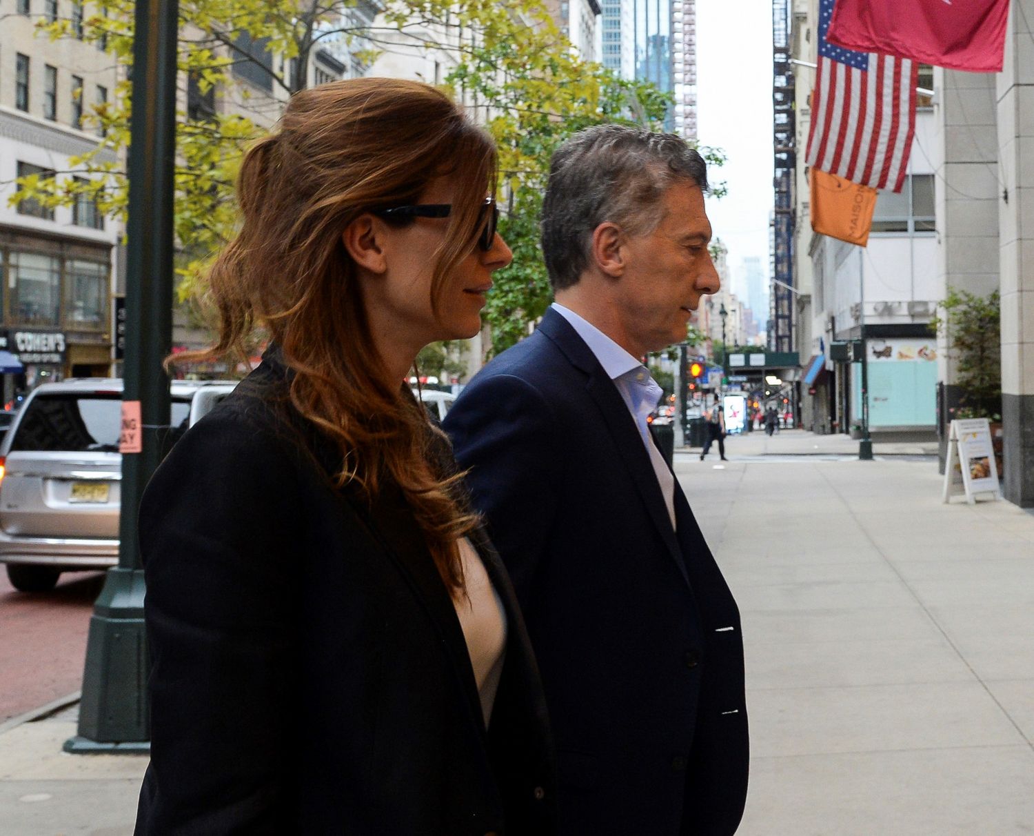 Macri llegó a los Estados Unidos
