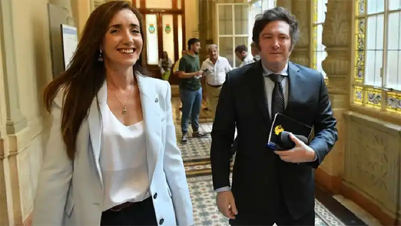 Milei anunciará "en las próximas semanas" la fórmula con Victoria Villarruel