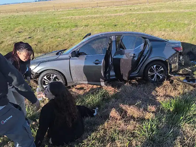 La diputada Rocío Bonacci sufrió un fuerte accidente en la autopista