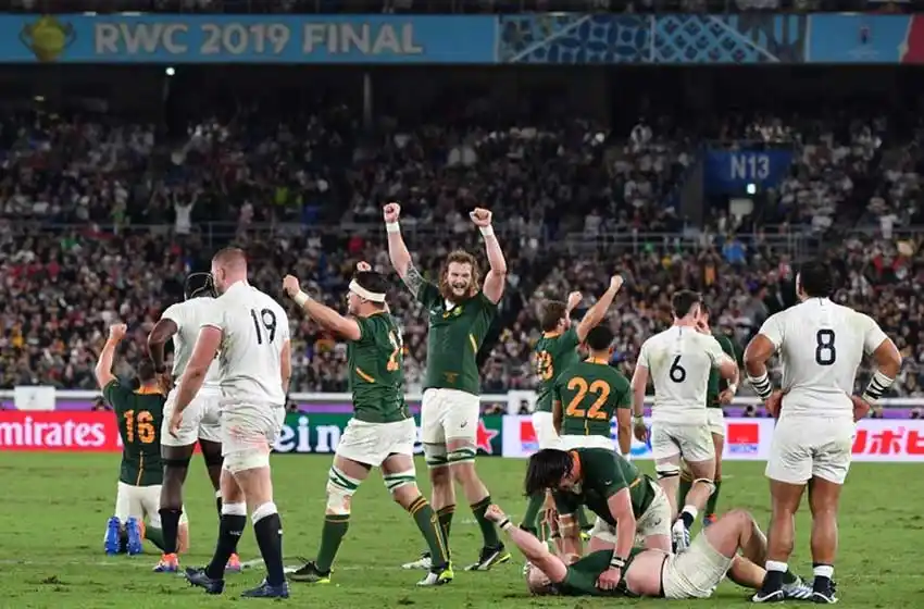 Sudáfrica superó a Inglaterra y es el campeón del mundo
