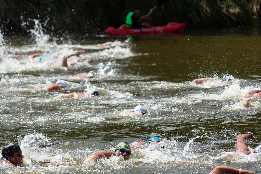Natación: hoy se corre la Copa Club Huracán en el río