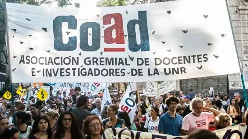 Los docentes de la UNR pararán este miércoles