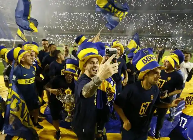 Por ser el campeón de la Superliga, Boca portará un particular distintivo en su camiseta