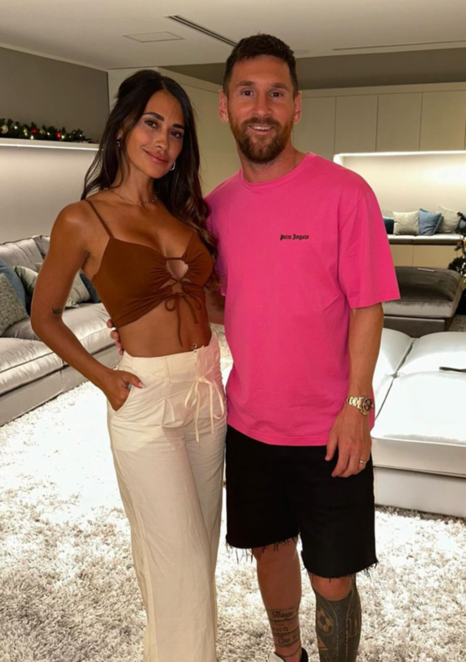 La historia de amor entre Leo Messi y Antonela Roccuzzo, en el día de San Valentín