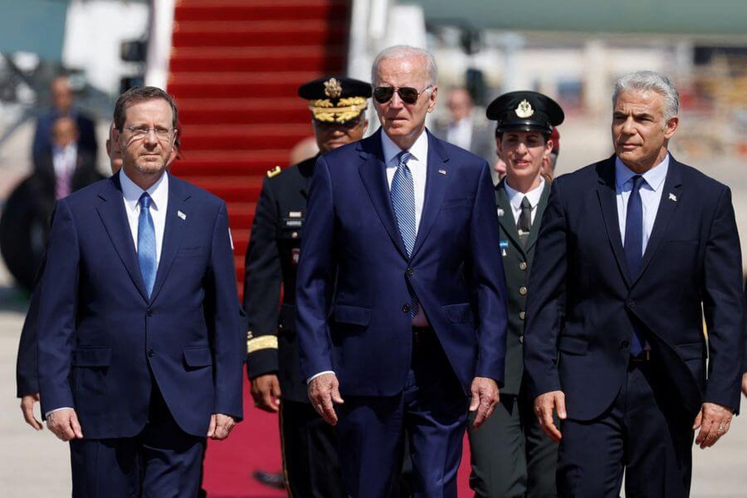 EN MEDIO DE LA VISITA DE JOE BIDEN A MEDIO ORIENTE: Irán despliega división de drones navales