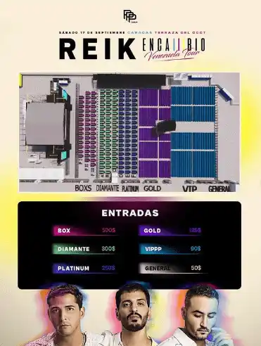 Reik complacerá a sus fanáticos. Foto Instagram
