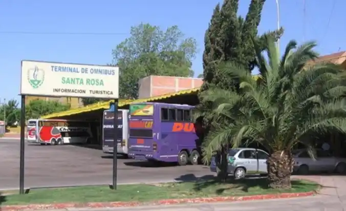 La mujer y su pareja volvían en un micro procedente de Capital Federal.
