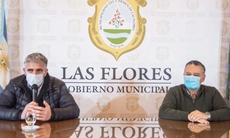Las Flores: "El virus circula y no sabemos en qué momento podemos contagiarnos", dijo el intendente Gelené