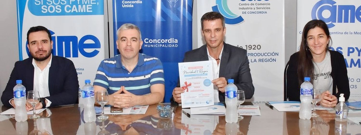 El Centro de Comercio y la Municipalidad impulsan el “Compre Local” para las fiestas 