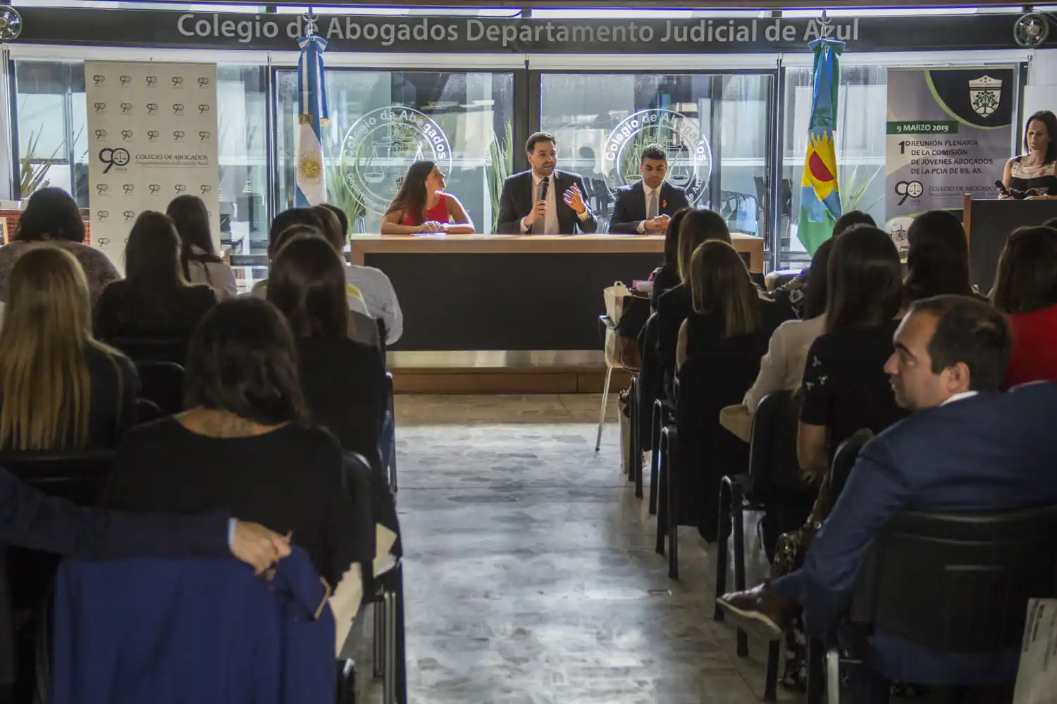 Azul fue sede del primer Plenario de  Jóvenes Abogados de la Provincia