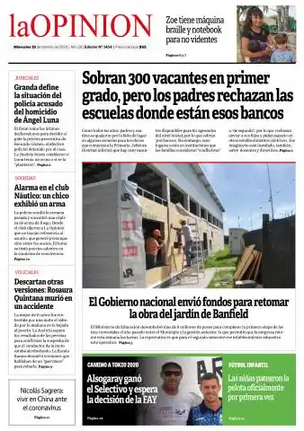 Portada de Edición N° 1454
