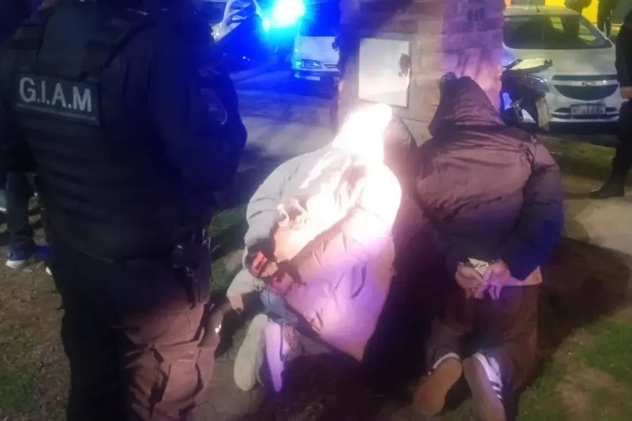 Detenidos tras robar en el parque Alem.