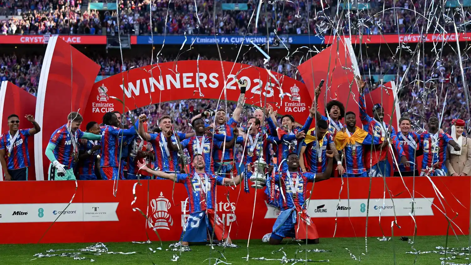 Crystal Palace se coronó campeón de la FA Cup