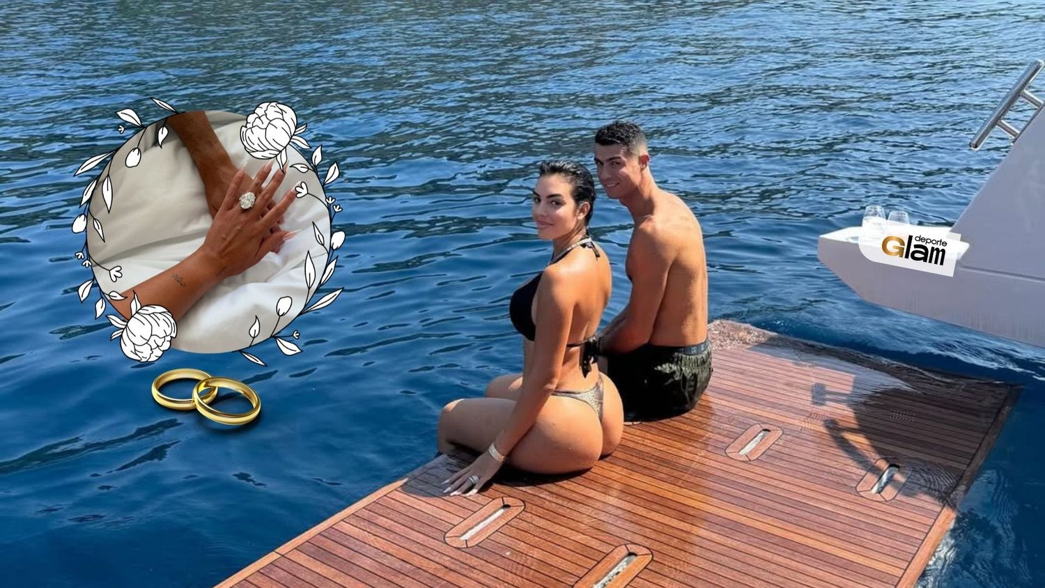 La influencer y el jugador finalmente se comprometieron (Foto: IG Georgina Rodriguez)