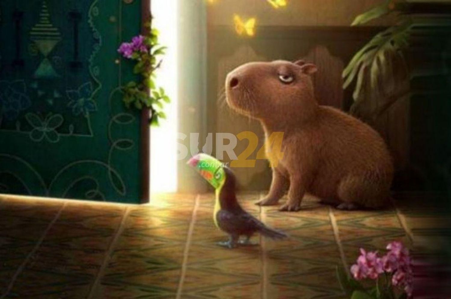 La nueva película de Disney es protagonizada por carpinchos