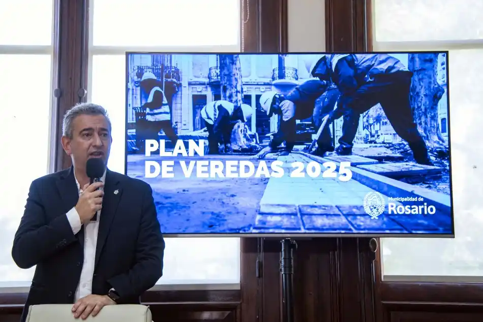 La Municipalidad lanzó un plan de obras para reparar veredas desgastadas en la ciudad