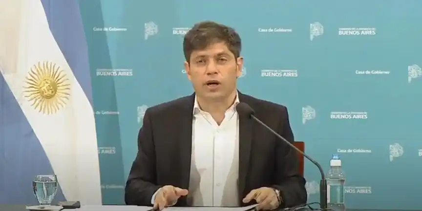 Kicillof se diferenció de la Ciudad: "Vamos a llevarles la escuela a los chicos que quedaron desvinculados"
