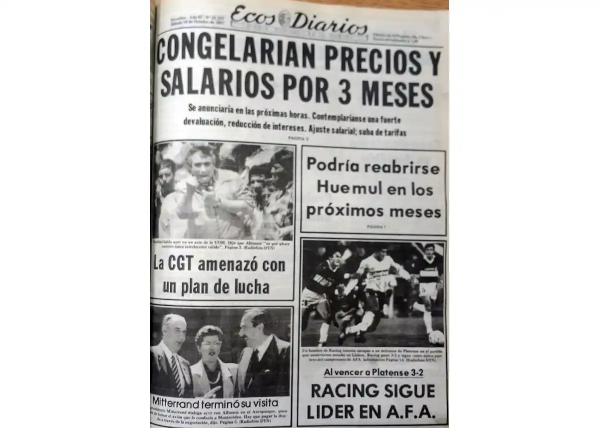 Sábado 10 de octubre de 1987