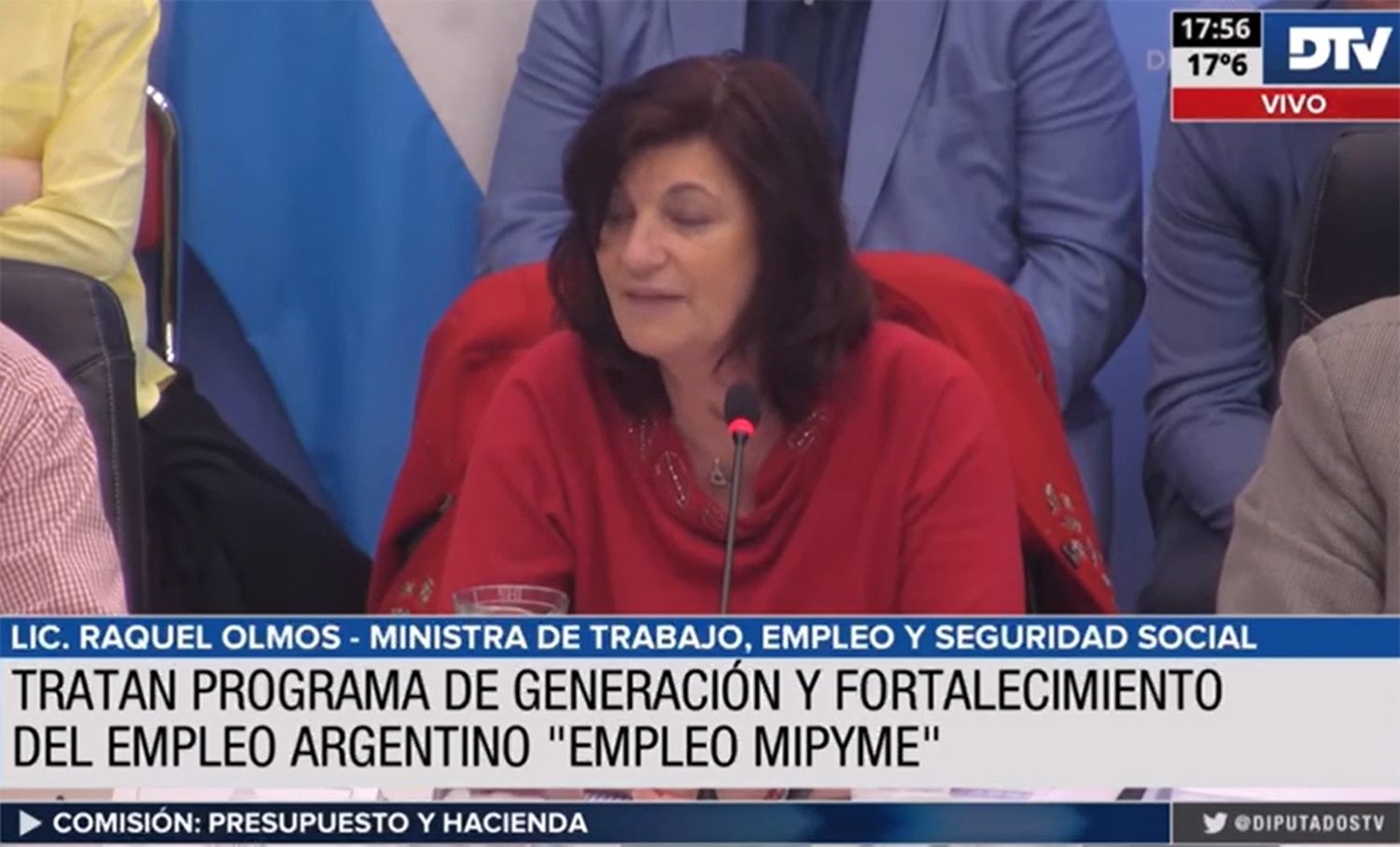 DIPUTADOS: CON PRESENCIA DE FUNCIONARIOS EN EL DEBATE, AVANZÓ EL PROYECTO DE “EMPLEO MIPYME”