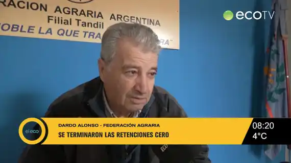 La quita de retenciones duró tres días