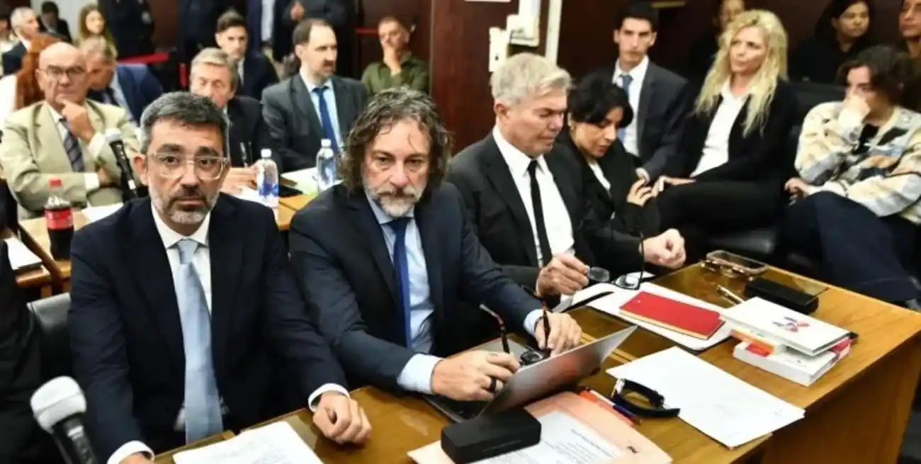 Primera audiencia del juicio por la muerte de Diego Maradona. Foto: Gentileza