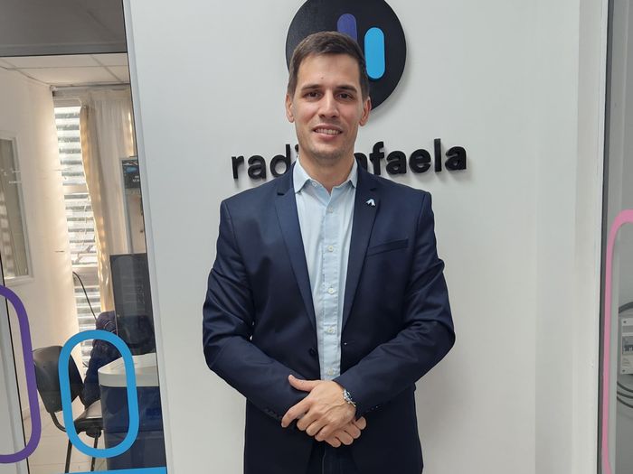 Leonardo Viotti, intendente de Rafaela | Crédito: RADIO RAFAELA - 4