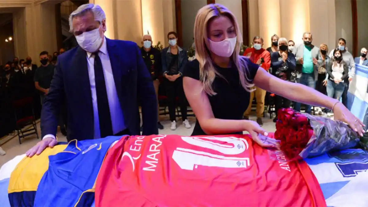 Alberto Fernández despidió a Maradona: "Siempre fue un símbolo para los argentinos"