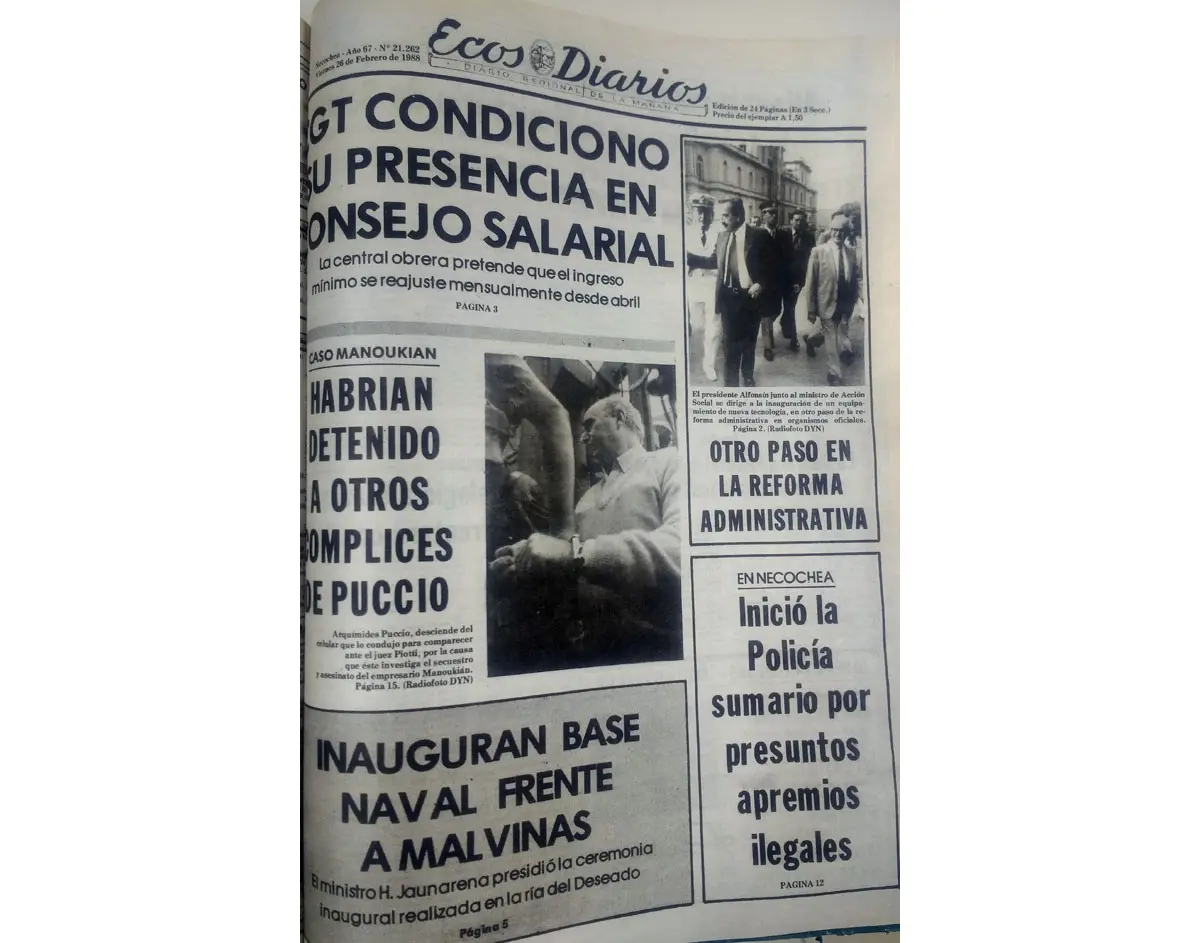 Viernes 26 de febrero de 1988
