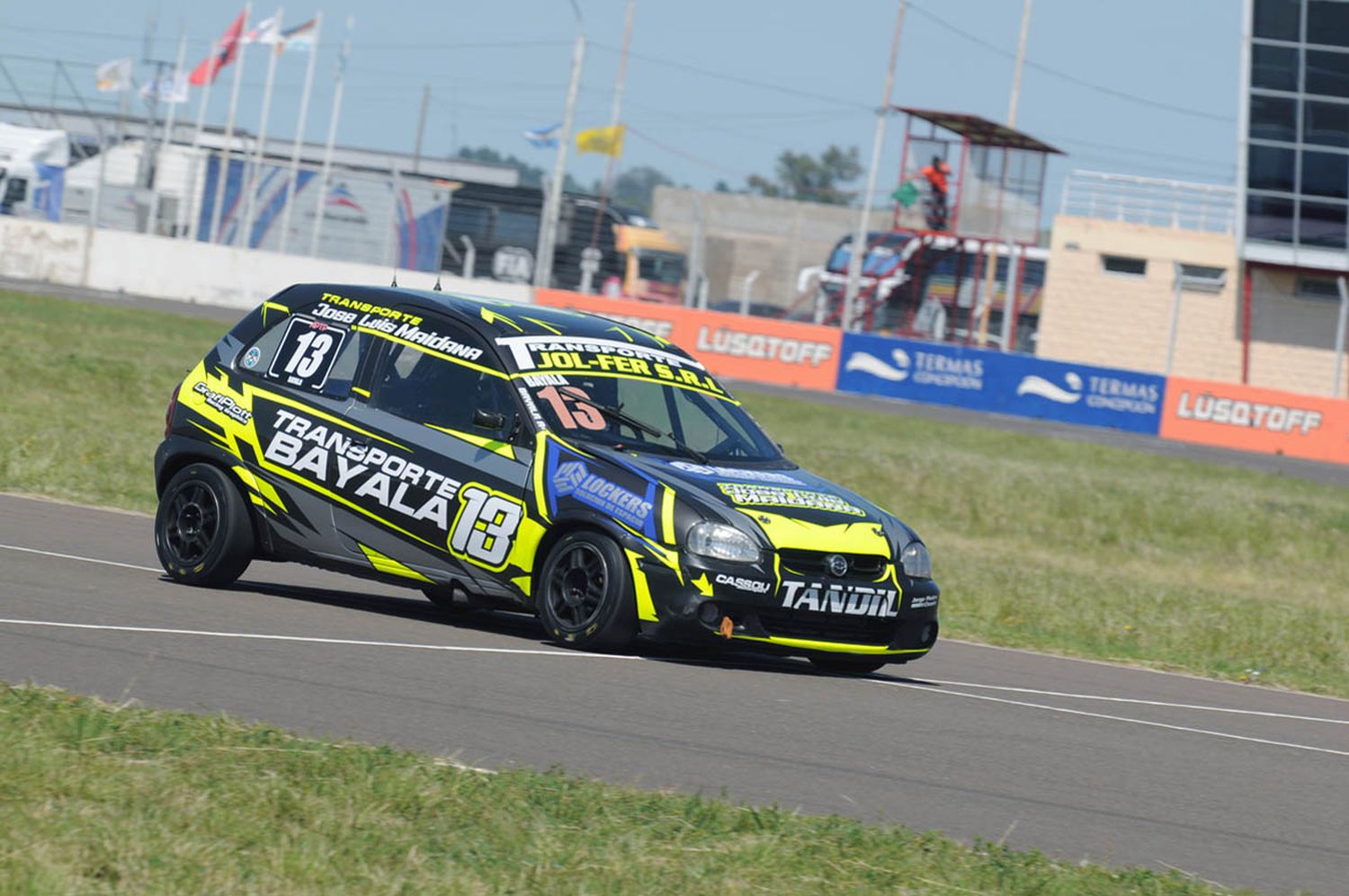 Bayala fue quinto en la Clase 2. (Foto de web Turismo Pista).