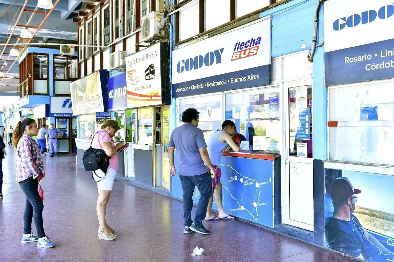 Se reactivó la venta de pasajes en la terminal de ómnibus