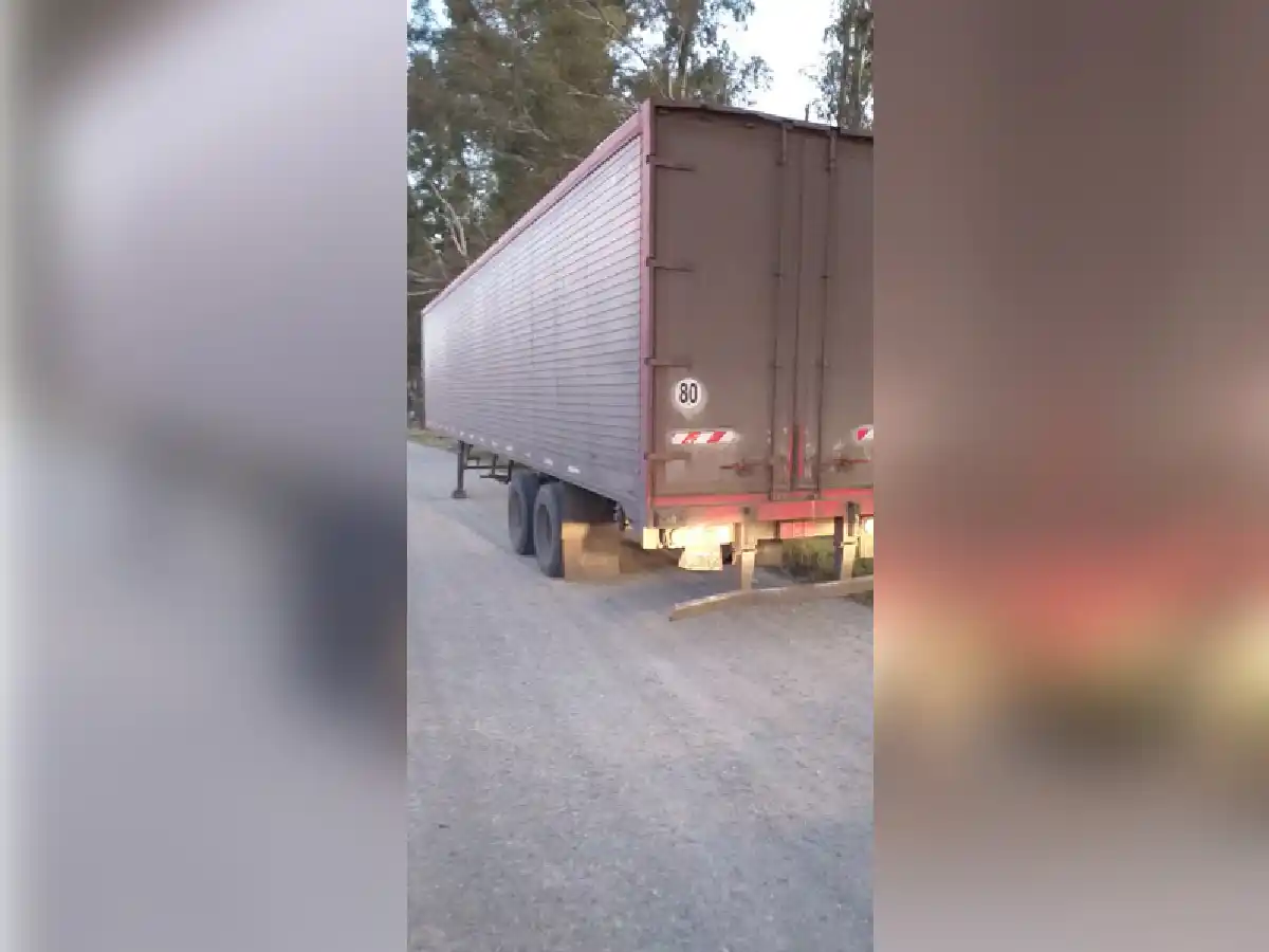 Secuestraron un semiacoplado en la ruta 158