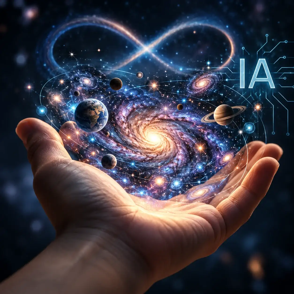 El infinito en la palma de la mano
