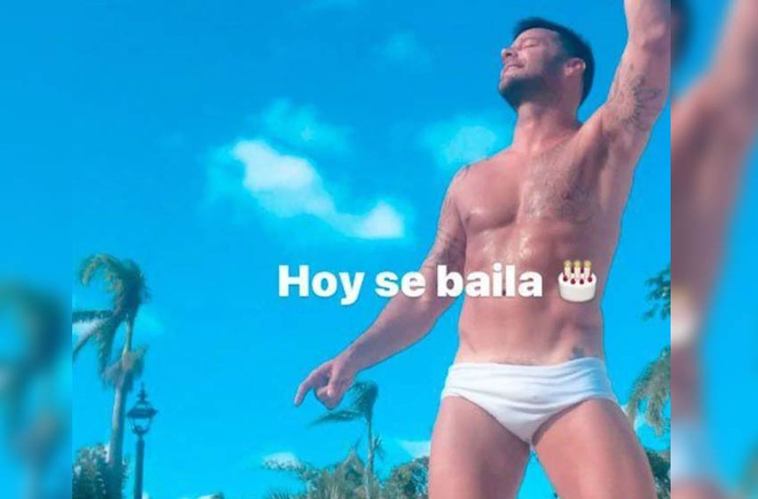 La foto sexy de Ricky Martin y el mensaje de su novio