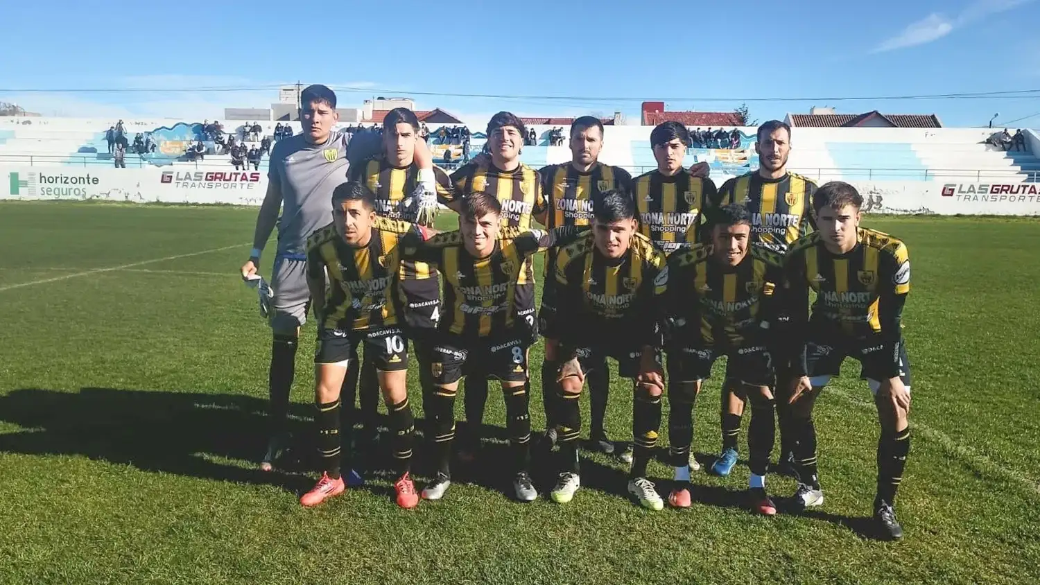 La formación inicial de Santamarina en Viedma.