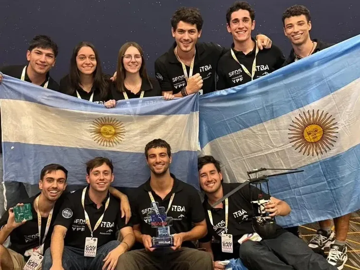La competencia, celebrada en el estado de Virginia, desafió a jóvenes de todo el mundo.