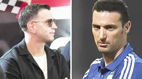 “Dibu” Martínez desafió al DT de la Selección: “Le corro a Scaloni”
