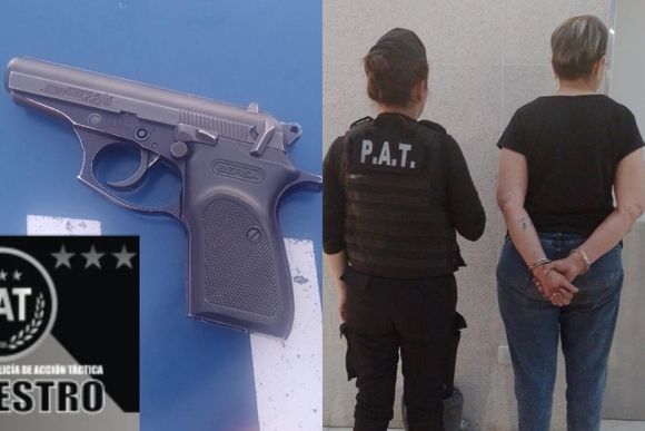 Gresca entre vecinos en Empalme Graneros terminó con una mujer armada detenida