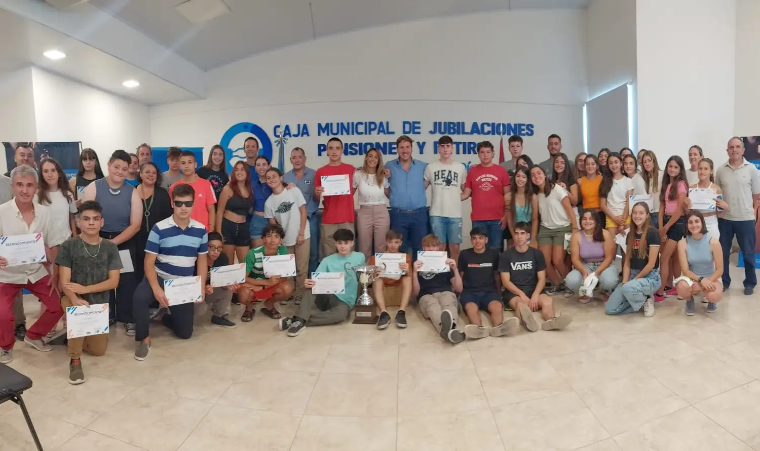 Reconocieron a los deportistas de Gualeguaychú que se destacaron en las finales de los Juegos Evita