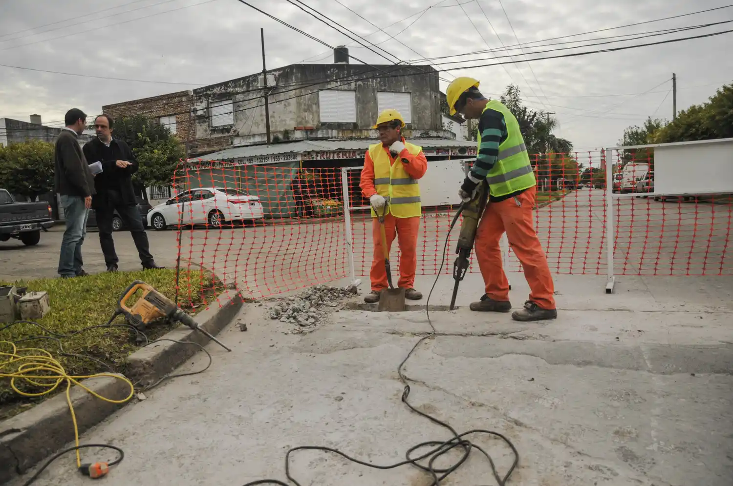 Trabajos de bacheo para este miércoles