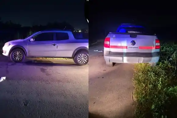 Encontraron en zona sudoeste una camioneta abandonada por un hombre buscado a raíz de un crimen en una entradera