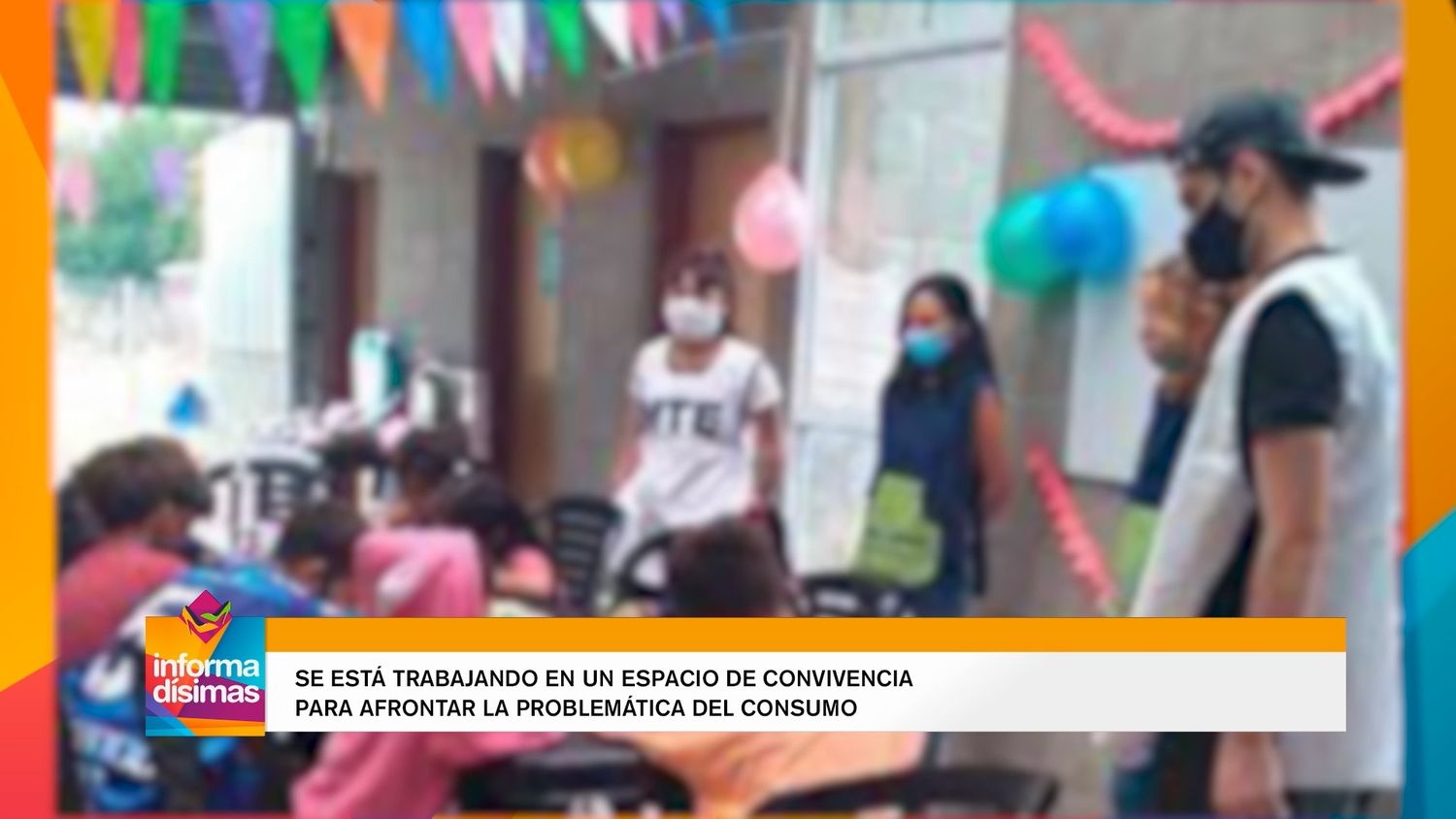 Se está trabajando en un espacio de convivencia para afrontar la problemática del consumo