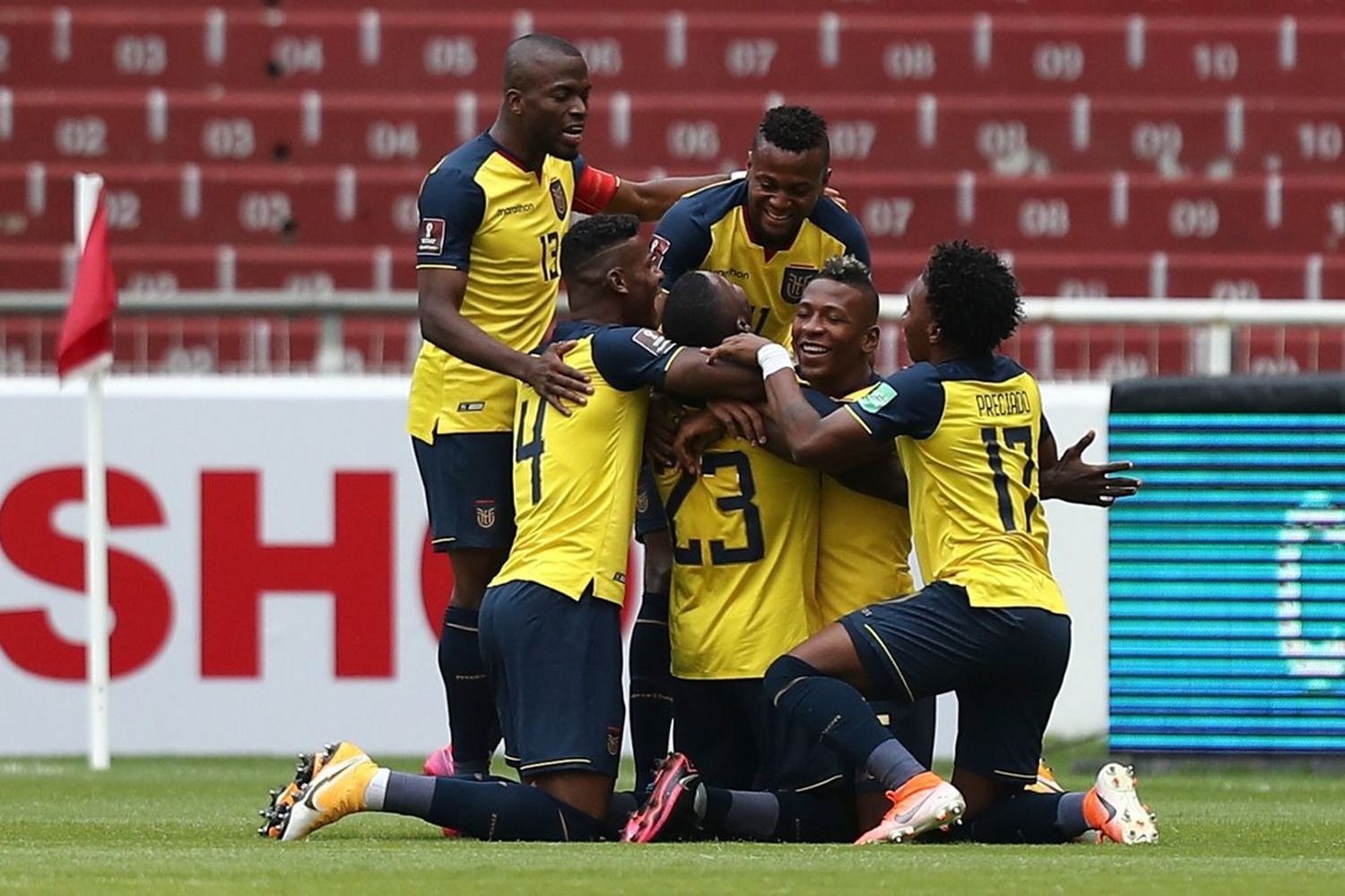 Ecuador se recompuso y logró un clarísimo triunfo frente a Uruguay