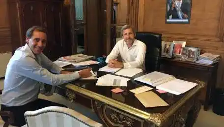 La Plata: Garro y Frigerio se reunieron por obras y trabajo en conjunto